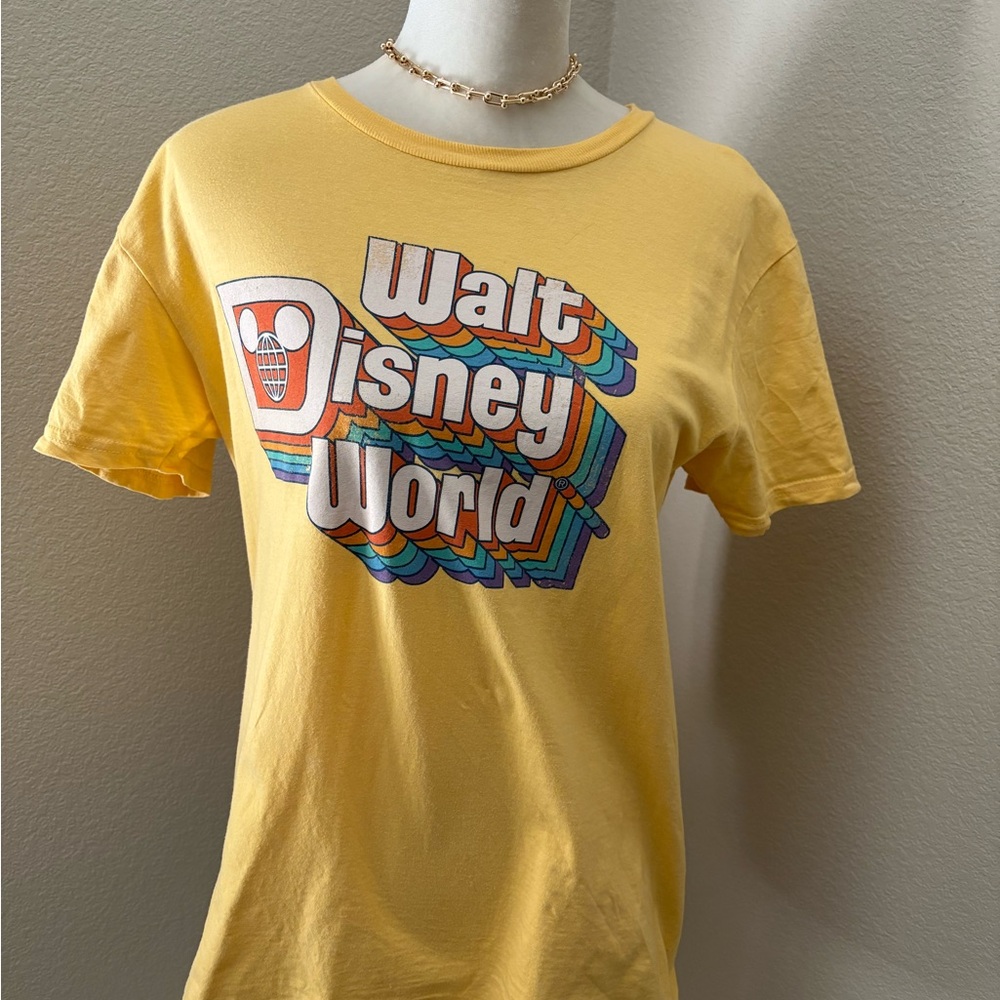 Disney Yellow Short Sleeve Tee